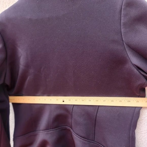 GOOD AMERICAN Women's Waisted Stretch Blazer Size 5 Extra Large Black - Picture 10 of 10